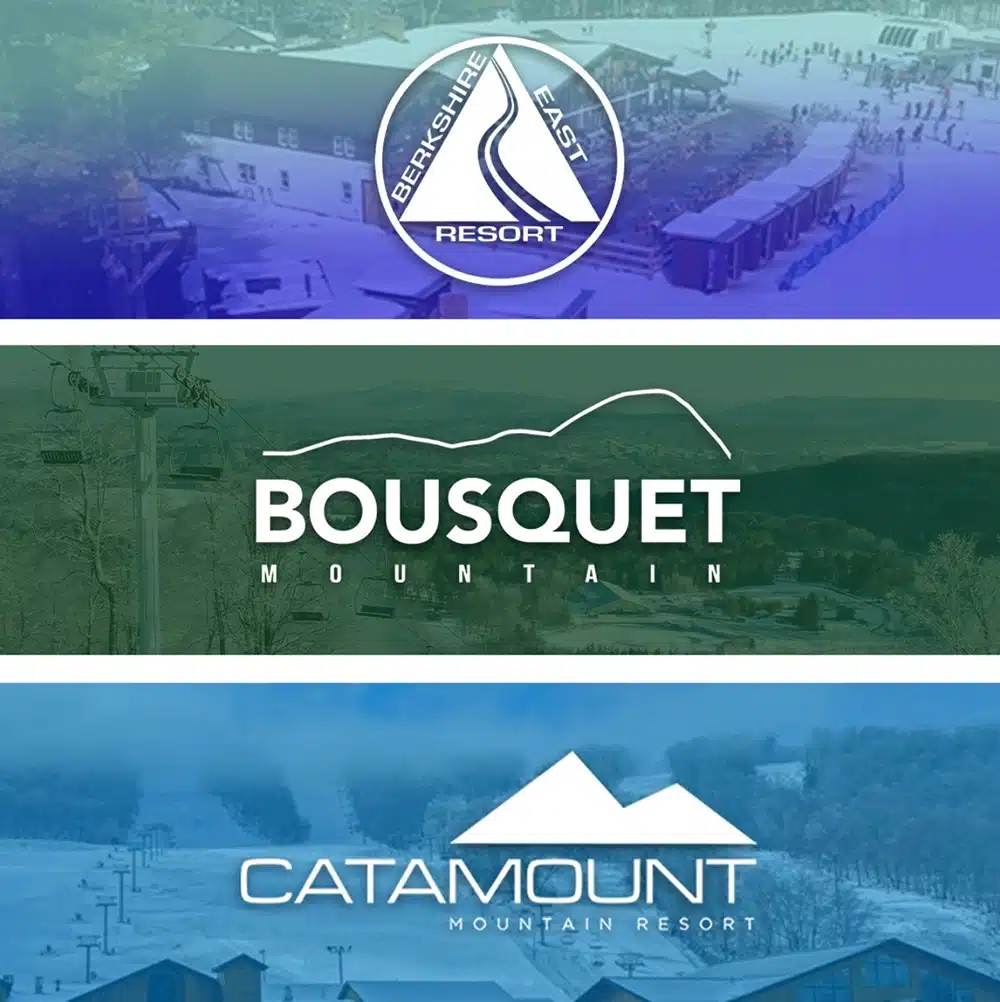 Summit Pass for Bousquet Mountain, Berkshire East and Catamount