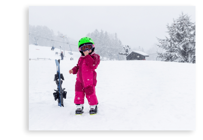 private lessons for ages 2-5 at bousquet mountain